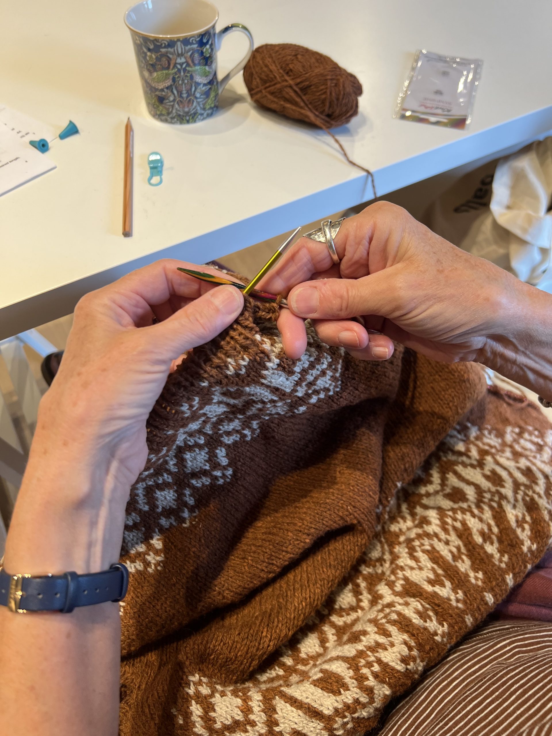 Wednesday Morning - Mixed Intermediate Knitting / Crochet Class - Image 9
