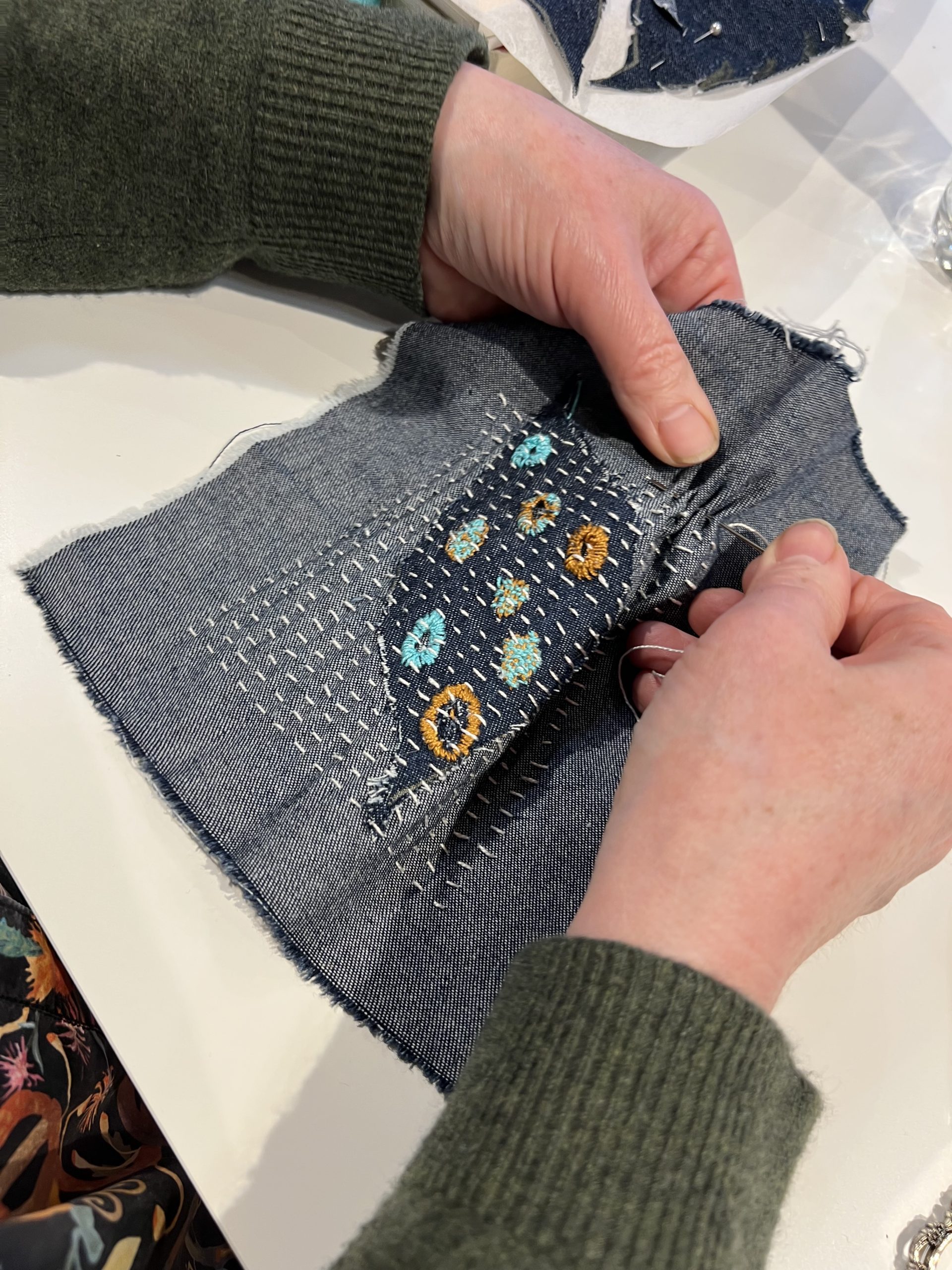 Saturday Morning Mending & Stitching - Image 17