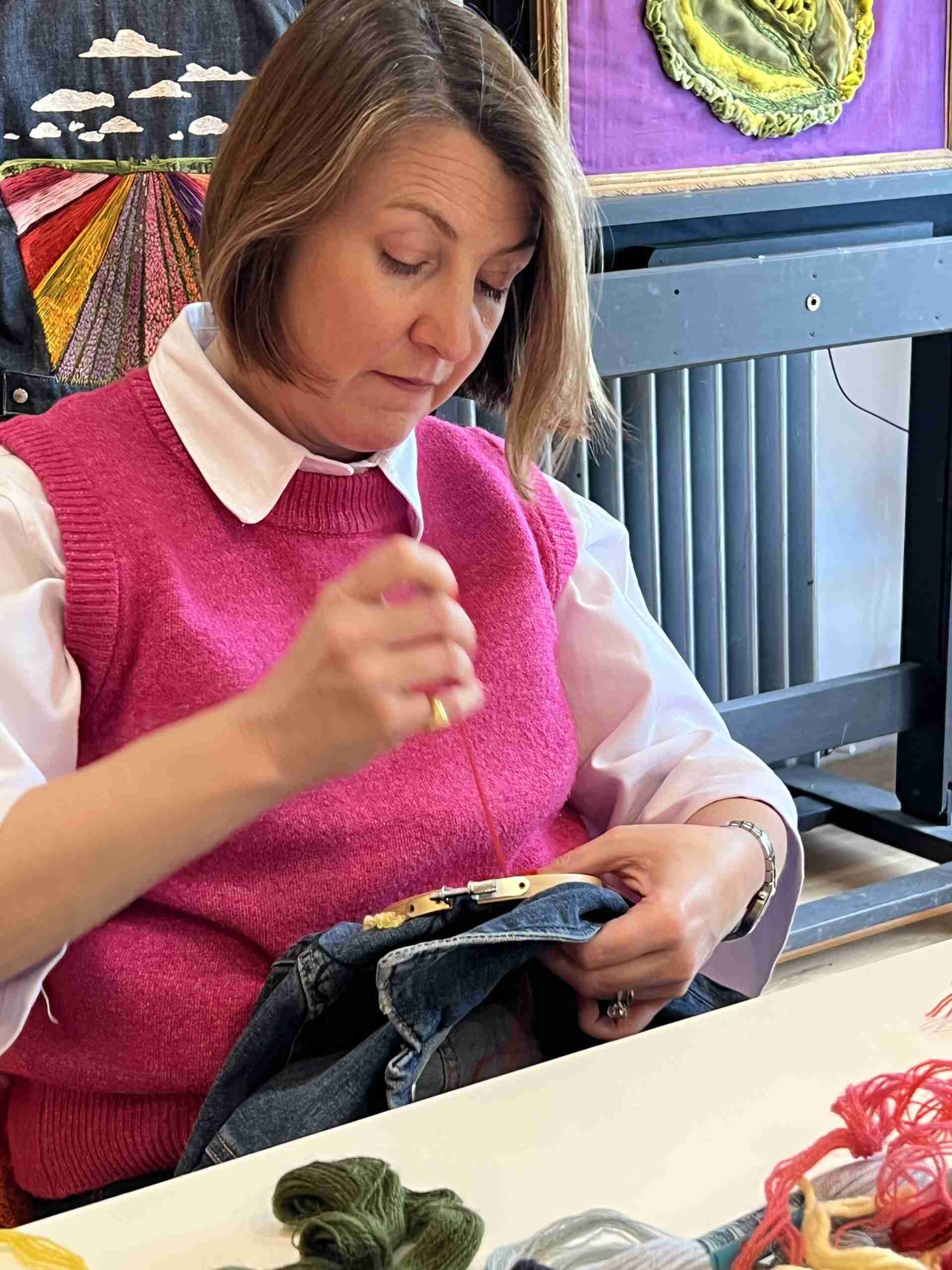 Saturday Morning Mending & Stitching - Image 25